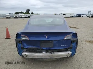 2020 Tesla Model 3 Long Range with VIN 5YJ3E1EB3LF635752, listed as a Copart auction lot 54173955 with Not Provided miles and Salvage Title. Bid and sale history available at carsss.com. Image 6.