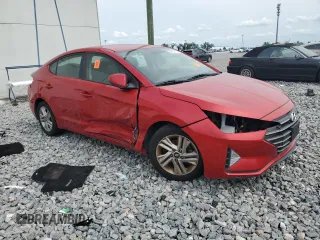 2020 Hyundai Elantra SEL z VIN 5NPD84LF9LH626929, wystawiony jako Copart lot #58802895 z przebiegiem 80 256 mil mil oraz Nie do naprawy • Non repairable. Historia ofert i sprzedaży dostępna na DreamBid. Obrazek 4.