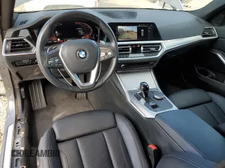 2022 BMW 3 Series 330i with VIN 3MW5R1J01N8C41916, listed as a Copart auction lot 89118305 with 20,149 mi miles and Salvage Title. Bid and sale history available at carsss.com. Image 8.