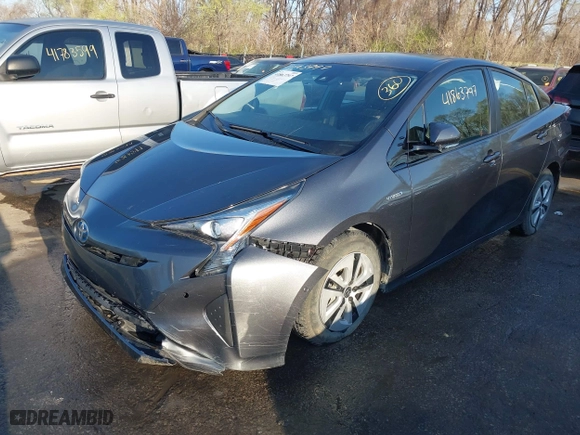 2017 Toyota Prius Two with VIN JTDKBRFU0H3040476, listed as a IAAI auction lot 41863797 with 51,045 mi miles. Bid and sale history available at carsss.com. Image 17.