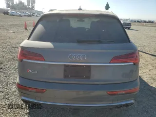 2023 Audi SQ5 Premium Plus with VIN WA1B4AFY1P2026504, listed as a Copart auction lot 82707374 with 19,521 mi miles and Salvage Title. Bid and sale history available at carsss.com. Image 6.