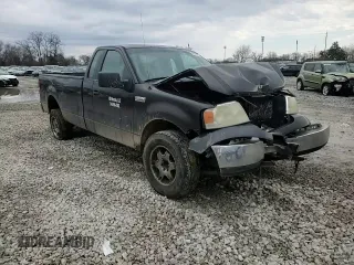 2005 Ford F-150 XL with VIN 1FTRF14W75NB06871, listed as a Copart auction lot 46495735 with 300,368 mi miles and Salvage Title. Bid and sale history available at carsss.com. Image 11.