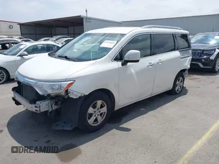 2016 Nissan Quest SL with VIN JN8AE2KP7G9154453, listed as a IAAI auction lot 39544605 with 163,185 mi miles and . Bid and sale history available at DreamBid. Image 2.