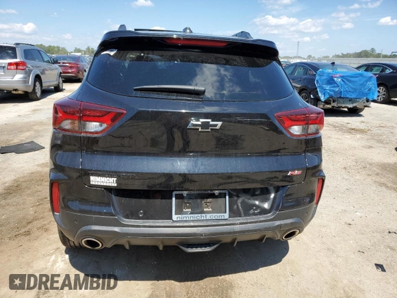 2022 Chevrolet TrailBlazer RS with VIN KL79MTSL1NB129698, listed as a Copart auction lot 69228913 with 28,617 mi miles. Bid and sale history available at carsss.com. Image 6.