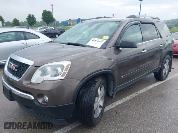 2010 GMC Acadia SLT1 with VIN 1GKLVMED4AJ149285, listed as a IAAI auction lot 42420995 with 191,171 mi miles and . Bid and sale history available at DreamBid. Image 18.