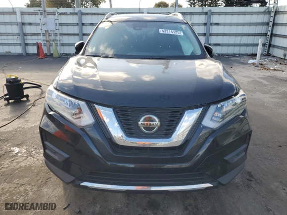 2020 Nissan Rogue SV with VIN JN8AT2MV2LW117436, listed as a Copart auction lot 43314135 with 71,822 mi miles and Non Repairable. Bid and sale history available at carsss.com. Image 5.