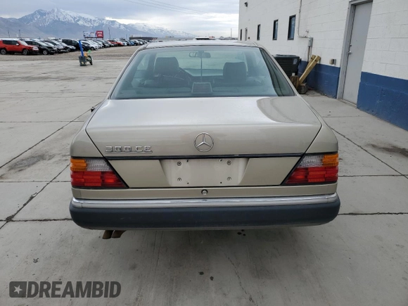1991 Mercedes-Benz 300 with VIN WDBEA51E8MB388839, listed as a Copart auction lot 51172335 with 155,332 mi miles and Clean Title. Bid and sale history available at DreamBid. Image 6.