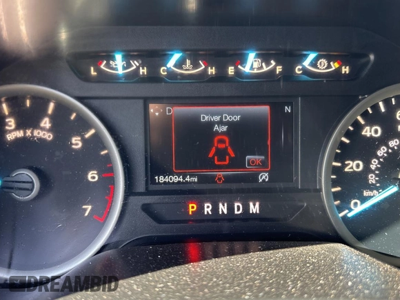 2018 Ford F-150 XL with VIN 1FTFW1E5XJKE02519, listed as a Copart auction lot 50268565 with 184,094 mi miles and Clean title. Bid and sale history available at DreamBid. Image 8.