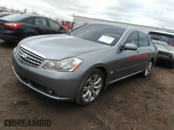 2007 Infiniti M45 Sport with VIN JNKBY01E17M400338, listed as a IAAI auction lot 35650951 with 157,757 mi miles. Bid and sale history available at carsss.com. Image 2.