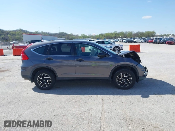 2016 Honda CR-V SE with VIN 5J6RM4H48GL067023, listed as a IAAI auction lot 41975626 with 134,308 mi miles and . Bid and sale history available at carsss.com. Image 14.