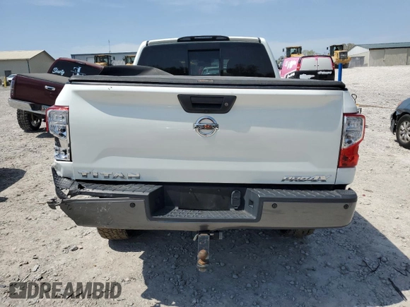 2017 Nissan Titan SV with VIN 1N6AA1E53HN570453, listed as a Copart auction lot 52941025 with 146,705 mi miles and Salvage title. Bid and sale history available at DreamBid. Image 6.