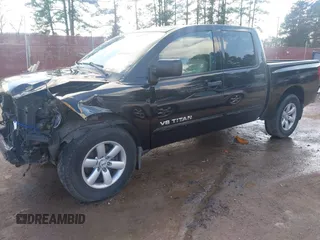 2010 Nissan Titan SE with VIN 1N6BA0EK1AN313138, listed as a IAAI auction lot 41491477 with 161,299 mi miles. Bid and sale history available at carsss.com. Image 2.