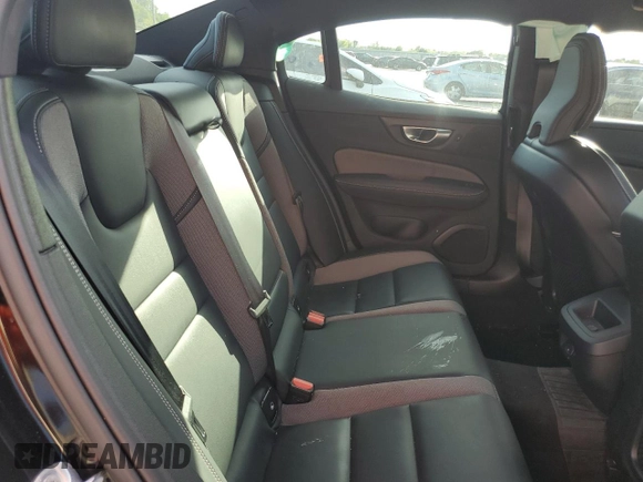 2024 Volvo S60 Plus Black Edition with VIN 7JRL12TH6RG305287, listed as a Copart auction lot 51374615 with 27,542 mi miles and Salvage title. Bid and sale history available at DreamBid. Image 10.