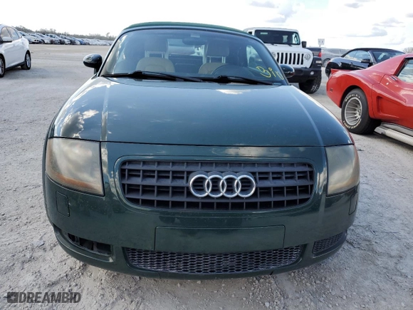 2003 Audi TT with VIN TRUTC28N631009841, listed as a Copart auction lot 78074124 with 0 mi miles and Salvage Title. Bid and sale history available at carsss.com. Image 5.
