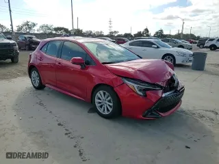2024 Toyota Corolla Hatchback SE with VIN JTND4MBEXR3215558, listed as a Copart auction lot 43247035 with 7,493 mi miles and Salvage Title. Bid and sale history available at carsss.com. Image 11.