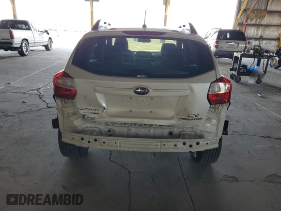 2014 Subaru Crosstrek Premium with VIN JF2GPACC6E8290552, listed as a Copart auction lot 58564385 with 117,626 mi miles and Salvage title. Bid and sale history available at DreamBid. Image 6.
