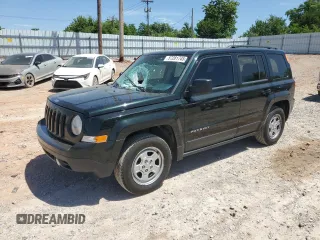 2013 Jeep Patriot Sport with VIN 1C4NJPBA0DD187322, listed as a Copart auction lot 57281745 with 108,006 mi miles and Salvage title. Bid and sale history available at DreamBid. Image 1.