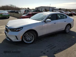 2024 BMW 5 Series 530i with VIN WBA43FJ05RCS39448, listed as a Copart auction lot 48738085 with 23,214 mi miles and Salvage Title. Bid and sale history available at carsss.com. Image 1.