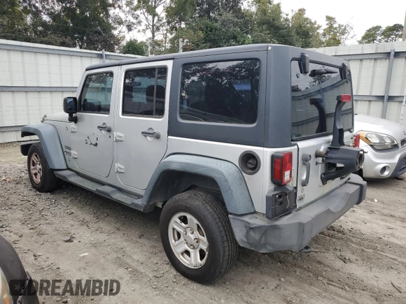 2012 Jeep Wrangler Unlimited Sport RHD with VIN 1C4BJWKG3CL220996, listed as a Copart auction lot 87860055 with 175,725 mi miles and Clean title. Bid and sale history available at DreamBid. Image 2.