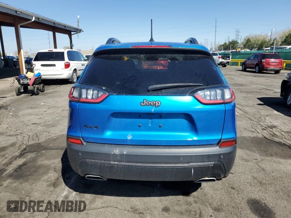 2021 Jeep Cherokee Latitude Lux z VIN 1C4PJMMX5MD206858, wystawiony jako Copart lot #52946925 z przebiegiem 47 495 mil mil oraz Szkoda całkowita • Salvage title. Historia ofert i sprzedaży dostępna na DreamBid. Obrazek 6.