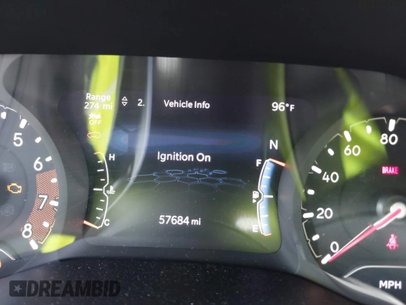 2023 Jeep Compass Limited с VIN 3C4NJDCN4PT523228, выставлен на аукционе IAAI как лот 42555447 с пробегом 57 684 миль миль и . История ставок и продаж доступна на DreamBid. Изображение 15.