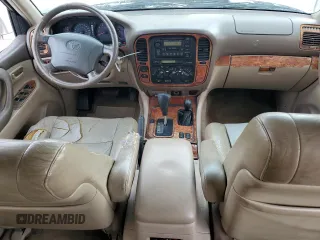 1998 Toyota Land Cruiser with VIN JT3HT05J9W0013970, listed as a Copart auction lot 46343855 with 317,092 mi miles and Salvage Title. Bid and sale history available at carsss.com. Image 8.