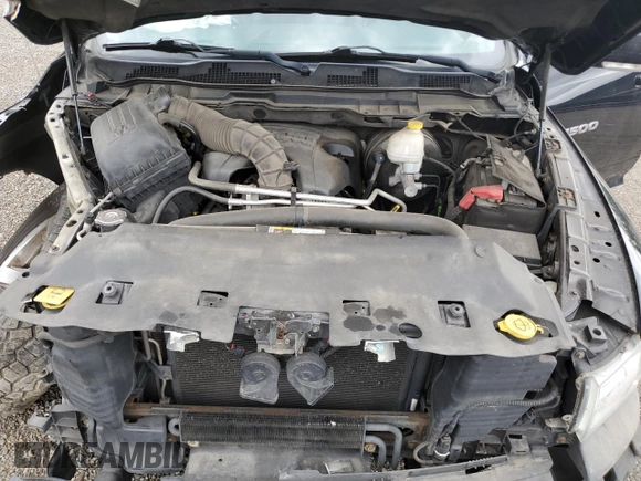 2012 Ram 1500 Sport z VIN 1C6RD7HT4CS343929, wystawiony jako Copart lot #61651315 z przebiegiem 266 261 mil mil oraz Szkoda całkowita • Salvage title. Historia ofert i sprzedaży dostępna na DreamBid. Obrazek 11.