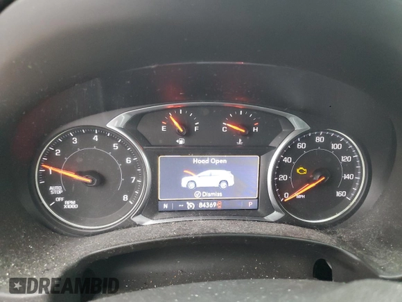 2020 GMC Terrain SLT with VIN 3GKALVEV7LL249355, listed as a Copart auction lot 85064154 with 84,369 mi miles and Salvage Title. Bid and sale history available at DreamBid. Image 9.
