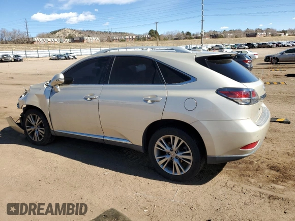 2013 Lexus RX 350 with VIN 2T2ZK1BA8DC109293, listed as a Copart auction lot 46606565 with 142,903 mi miles and Salvage Title. Bid and sale history available at DreamBid. Image 2.