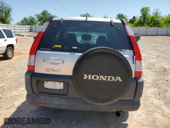 2005 Honda CR-V EX with VIN JHLRD78865C007851, listed as a Copart auction lot 54186345 with 217,596 mi miles and Clean Title. Bid and sale history available at carsss.com. Image 6.