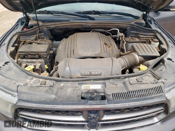 2014 Dodge Durango R/T with VIN 1C4SDJCT5EC594213, listed as a Copart auction lot 59117975 with 160,029 mi miles and Clean title. Bid and sale history available at DreamBid. Image 12.