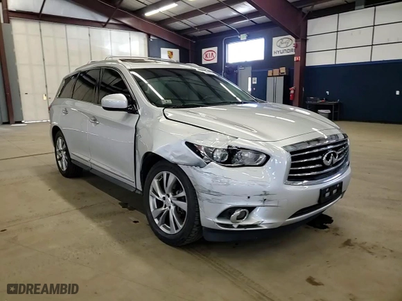 2014 Infiniti QX60 Hybrid with VIN 5N1CL0MM3EC505033, listed as a Copart auction lot 50041515 with 127,047 mi miles and Salvage Title. Bid and sale history available at carsss.com. Image 12.
