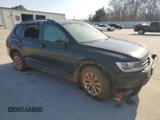 2020 Volkswagen Tiguan S with VIN 3VV0B7AX7LM140709, listed as a Copart auction lot 48071565 with 50,669 mi miles and Salvage title. Bid and sale history available at DreamBid. Image 4.