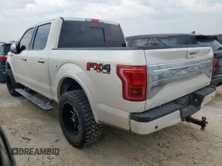 2015 Ford F-150 XLT with VIN 1FTEW1EF7FFA29086, listed as a Copart auction lot 56995355 with 179,859 mi miles and Salvage title. Bid and sale history available at DreamBid. Image 2.