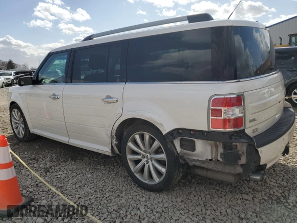 2015 Ford Flex SEL with VIN 2FMGK5C81FBA22941, listed as a Copart auction lot 47589955 with 144,543 mi miles and Salvage Title. Bid and sale history available at carsss.com. Image 2.