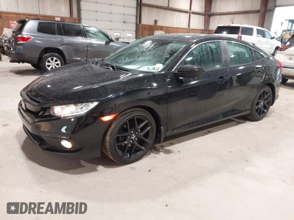 2019 Honda Civic Sport with VIN 2HGFC2F89KH557466, listed as a IAAI auction lot 42335216 with 138,747 mi miles and . Bid and sale history available at DreamBid. Image 18.