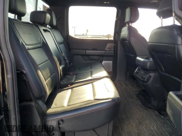 2024 Ford F-150 Raptor with VIN 1FTFW1RG3RFB11151, listed as a Copart auction lot 42825835 with 8,270 mi miles and Salvage Title. Bid and sale history available at DreamBid. Image 10.