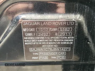 2018 Jaguar XJ with VIN SAJWA1C76J8W14271, listed as a Copart auction lot 73777914 with 124,155 mi miles and Salvage Title. Bid and sale history available at carsss.com. Image 12.