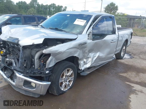 2015 Ford F-150 XL with VIN 1FTEX1CP1FKE81373, listed as a IAAI auction lot 42176024 with 186,808 mi miles. Bid and sale history available at carsss.com. Image 6.