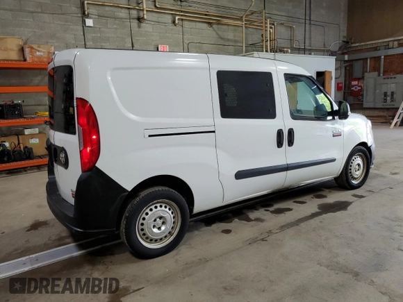 2016 Ram ProMaster City Cargo Tradesman with VIN ZFBERFAT5G6A99290, listed as a Copart auction lot 59734355 with 297,240 mi miles and Clean title. Bid and sale history available at DreamBid. Image 3.