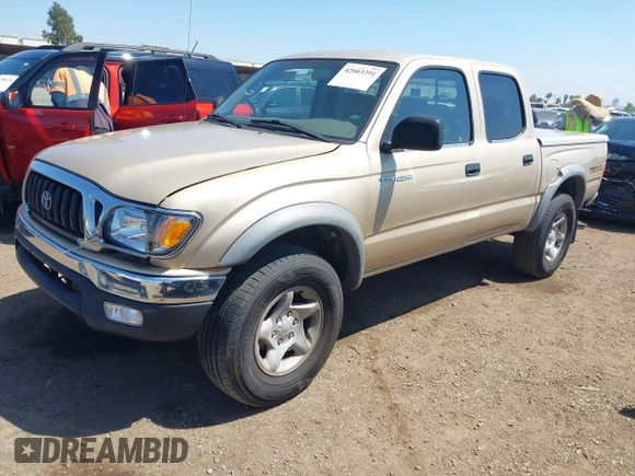 2002 Toyota Tacoma PreRunner with VIN 5TEGN92N62Z100569, listed as a IAAI auction lot 42003391 with 222,558 mi miles and . Bid and sale history available at DreamBid. Image 2.