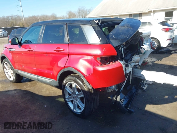2015 Land Rover Range Rover Evoque Pure Plus with VIN SALVP2BG1FH020588, listed as a IAAI auction lot 41632096 with 75,085 mi miles and . Bid and sale history available at DreamBid. Image 3.