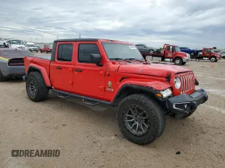 2022 Jeep Gladiator High Altitude with VIN 1C6HJTFG2NL135841, listed as a Copart auction lot 50785915 with 35,309 mi miles and Salvage title. Bid and sale history available at DreamBid. Image 4.