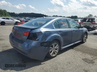 2013 Subaru Legacy Premium with VIN 4S3BMBH62D3002015, listed as a Copart auction lot 62558615 with 123,338 mi miles and Salvage title. Bid and sale history available at DreamBid. Image 3.