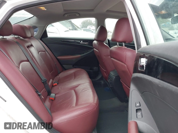 2013 Hyundai Sonata Limited with VIN 5NPEC4AC2DH684068, listed as a IAAI auction lot 41899879 with 151,585 mi miles and . Bid and sale history available at DreamBid. Image 8.