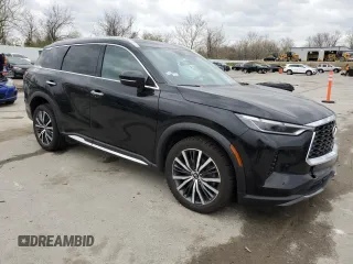 2023 Infiniti QX60 Sensory с VIN 5N1DL1GS6PC346385, выставлен на аукционе Copart как лот 51309985 с пробегом 23 056 миль миль и Списание • Salvage title. История ставок и продаж доступна на DreamBid. Изображение 4.