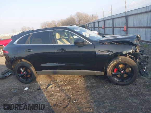 2017 Jaguar F-Pace 35t Prestige with VIN SADCK2BV9HA890245, listed as a IAAI auction lot 41490972 with 135,024 mi miles and . Bid and sale history available at DreamBid. Image 14.