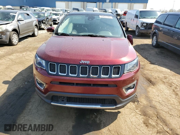 2021 Jeep Compass Limited with VIN 3C4NJDCBXMT550449, listed as a Copart auction lot 53431785 with 43,151 mi miles and Clean title. Bid and sale history available at DreamBid. Image 5.