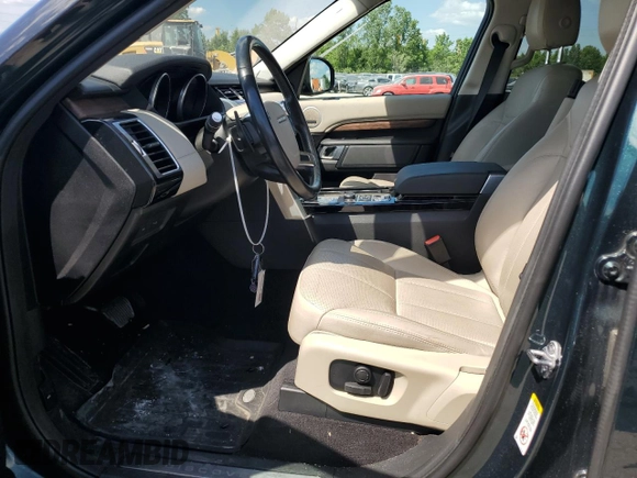 2017 Land Rover Discovery HSE with VIN SALRRBBV6HA042155, listed as a Copart auction lot 59009314 with 77,244 mi miles and Salvage Title. Bid and sale history available at carsss.com. Image 7.
