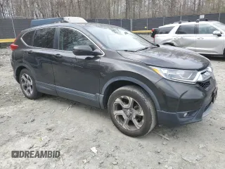2018 Honda CR-V EX with VIN 2HKRW2H57JH694949, listed as a Copart auction lot 51324315 with 94,470 mi miles and Salvage Title. Bid and sale history available at DreamBid. Image 4.